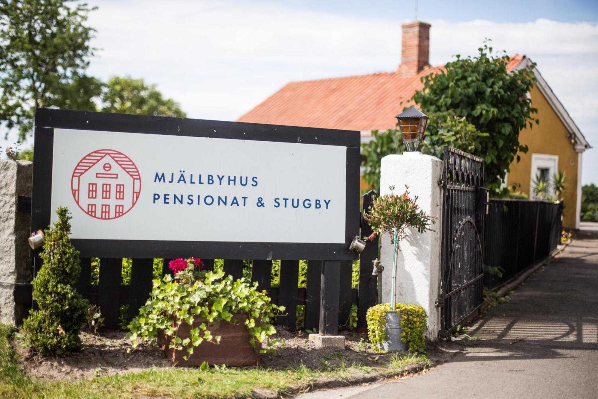 Mjaellbyhus Pensionat & Stugby Sölvesborg Dış mekan fotoğraf